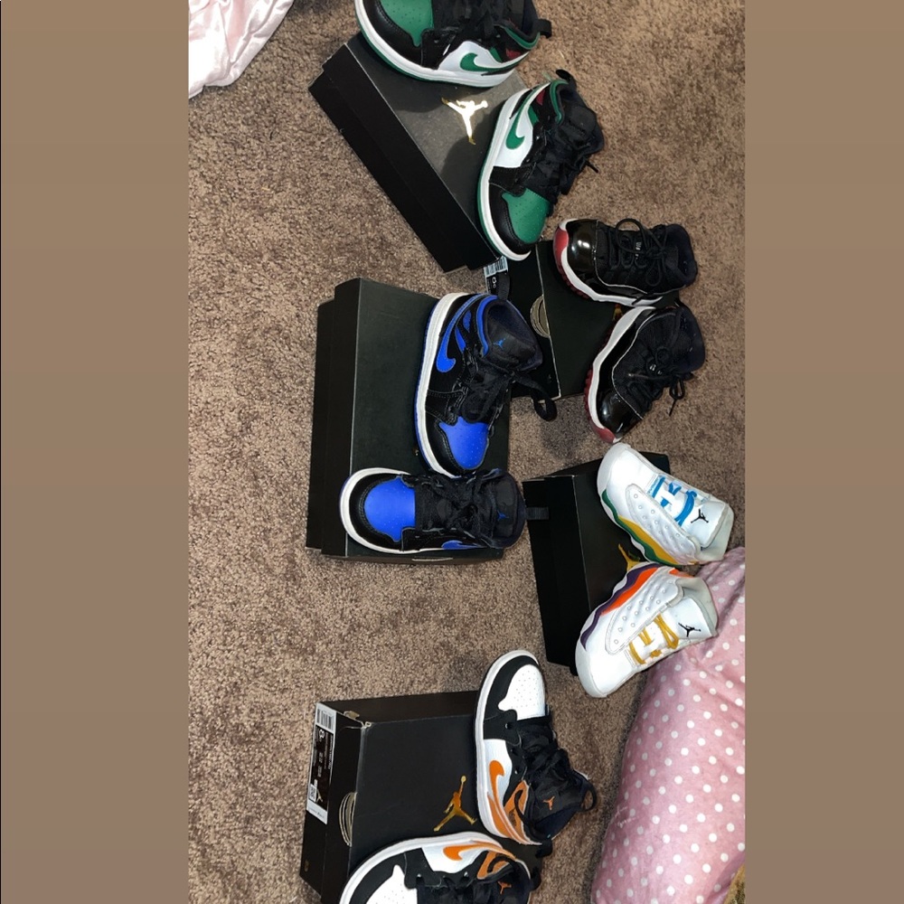 Toddler Jordans Size 8c